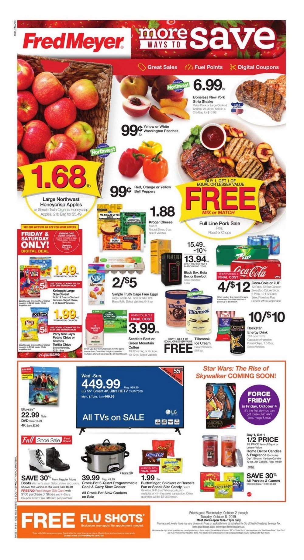 Fred Meyer Weekly Ad Oct 02 Oct 08, 2019