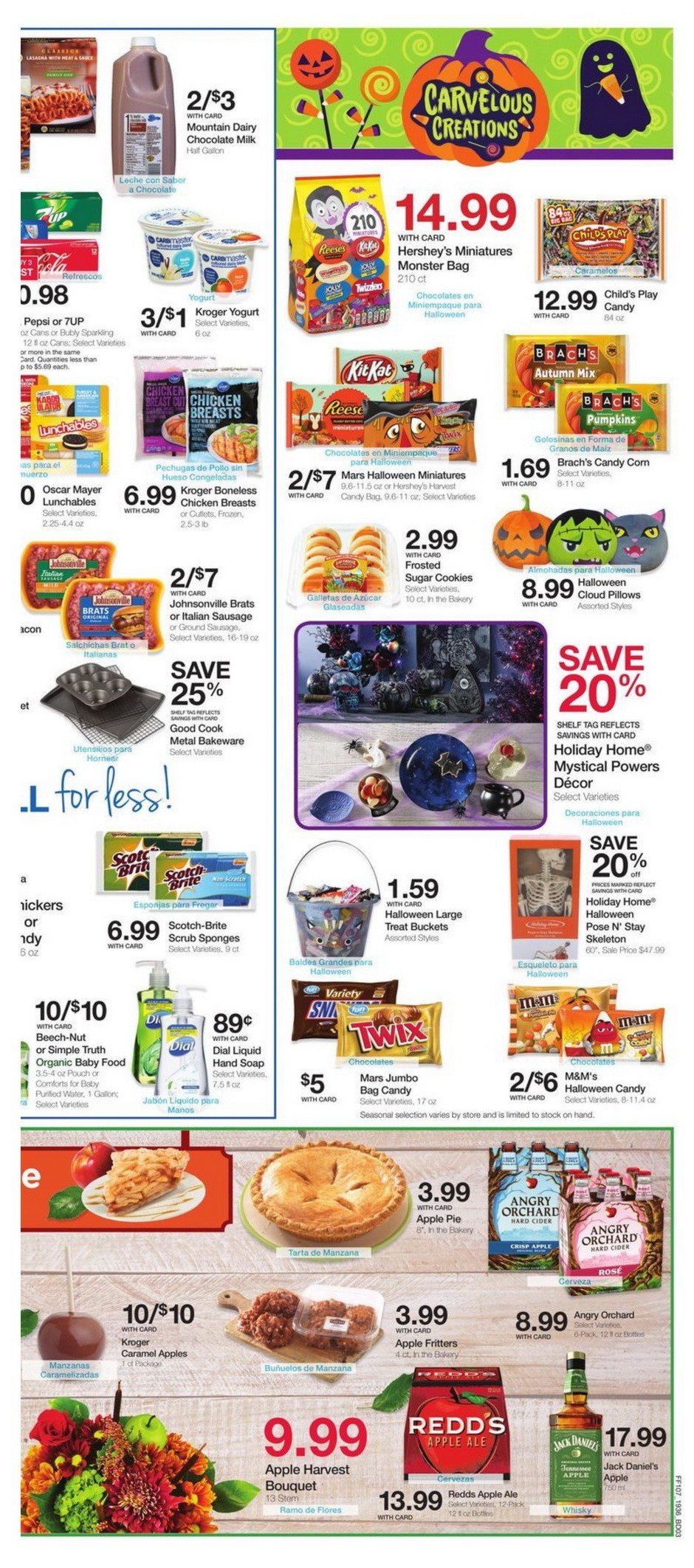 Fry's Food Weekly Flyer Oct 9 Oct 15, 2019