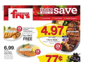 Fry’s Food Weekly Flyer Oct 30 – Nov 05, 2019