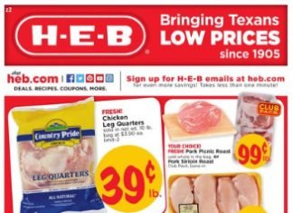 HEB Weekly Ad Oct 23 – Oct 29, 2019
