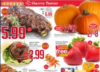 Harris Teeter Weekly Ad Oct 16– Oct 22, 2019