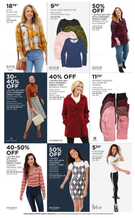 JCPenney Weekly Ad Sale Oct 10 Oct 16, 2019