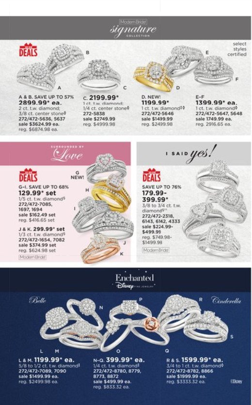 JCPenney Special Ad Sale Oct 10 Oct 27, 2019 Jewelry Sale