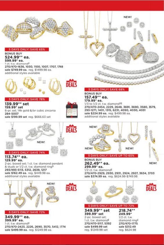 JCPenney Special Ad Sale Oct 10 Oct 27, 2019 Jewelry Sale
