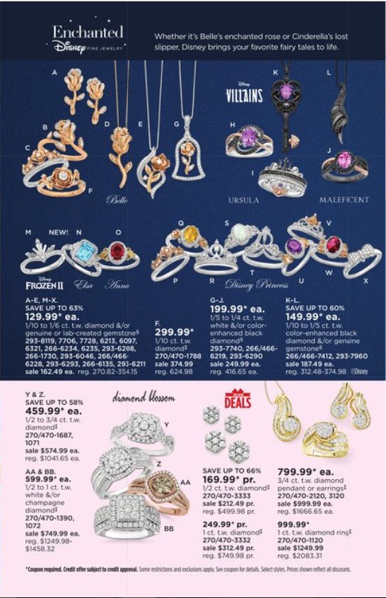 JCPenney Special Ad Sale Oct 10 Oct 27, 2019 Jewelry Sale