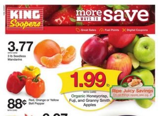 King Soopers Weekly Ad Oct 9 – Oct 15, 2019