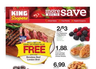 King Soopers Weekly Ad Oct 16 – Oct 22, 2019