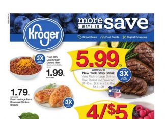 Kroger Weekly Ad Oct 30 – Nov 05, 2019