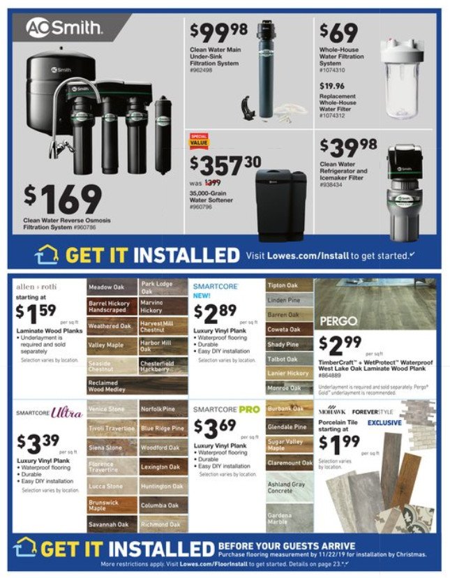 Lowe's Weekly Ad Oct 24 Oct 30, 2019
