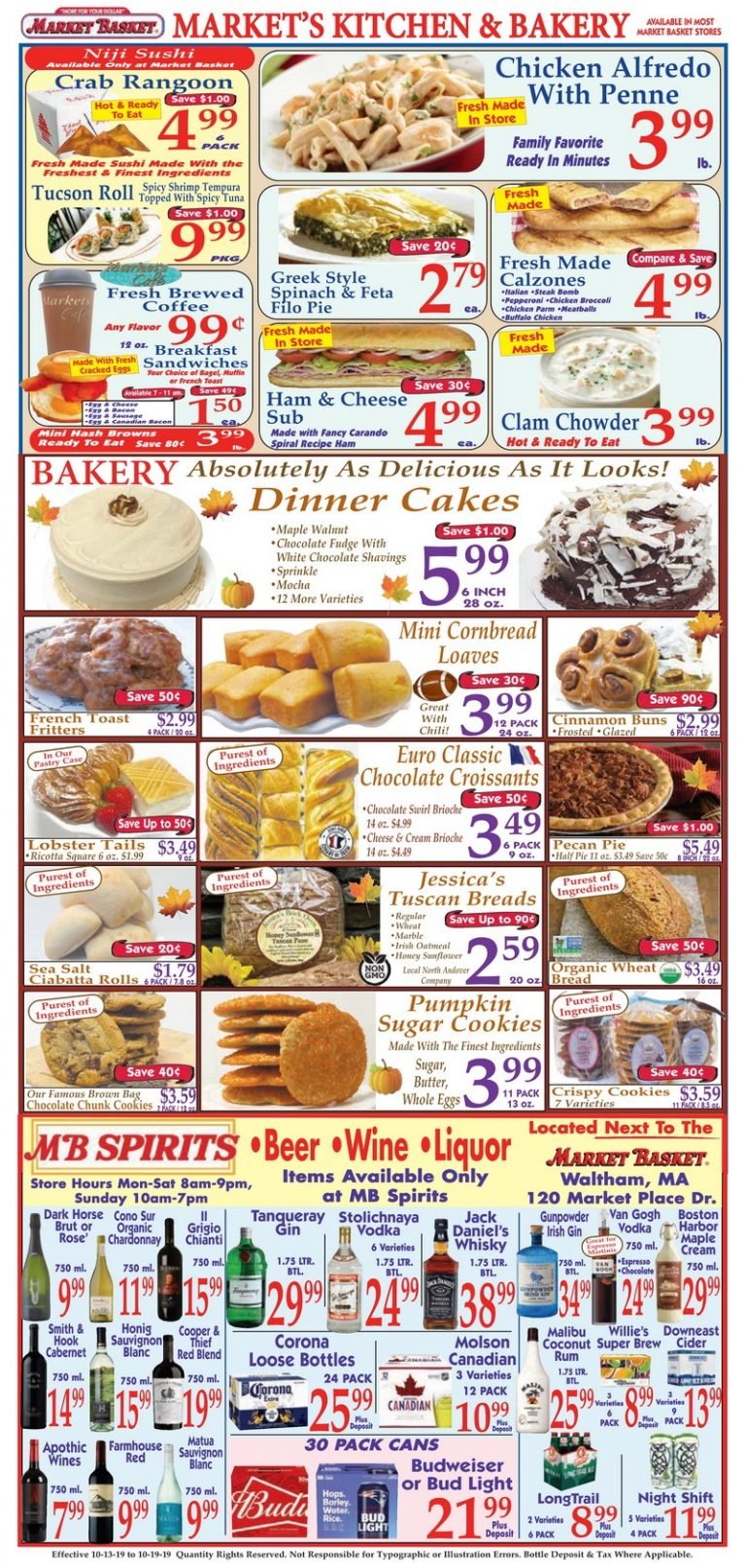Market Basket Weekly Ad Oct 13 Oct 19, 2019