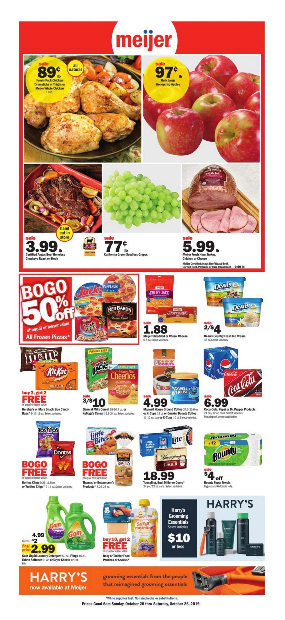 Meijer Weekly Ad Oct 20 Oct 26, 2019