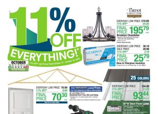 Menards Flyer Sale Oct 13 – Oct 19, 2019