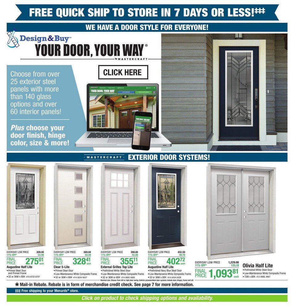 Menards Flyer Sale Oct 13 Oct 19, 2019
