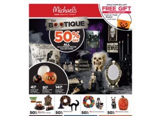 Michaels Weekly Ad Oct 06 – Oct 12, 2019