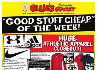 Ollie’s Weekly Ad Oct 17 – Oct 23, 2019