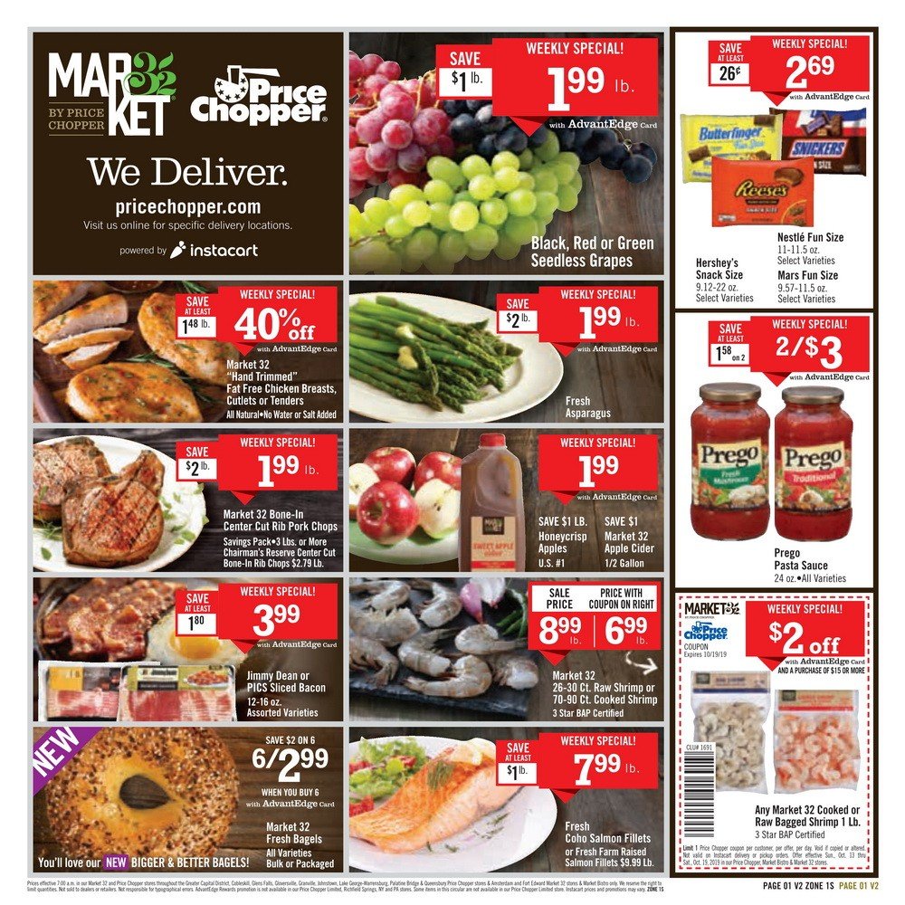 Price Chopper Weekly Ad Oct 13 Oct 19, 2019