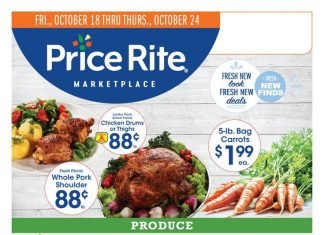Price Rite Weekly Ad Oct 18 – Oct 24, 2019