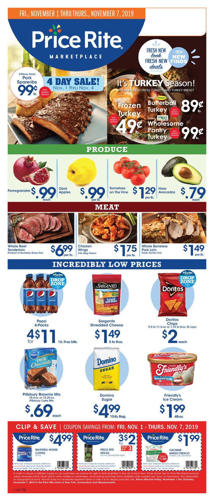 Price Rite Weekly Ad Nov 01 Nov 07, 2019