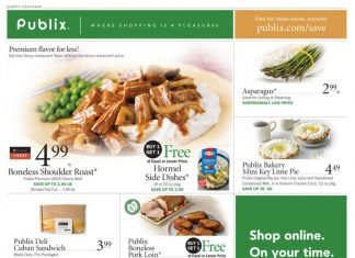 Publix Weekly Ad Oct 30 – Nov 5, 2019