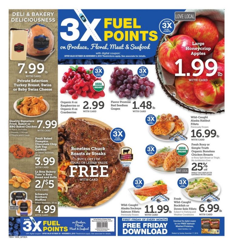 QFC Weekly Ad Oct 30 Nov 05, 2019
