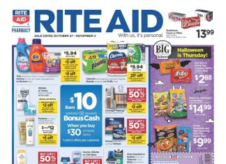 Rite Aid Weekly Ad Oct 27 – Nov 02, 2019