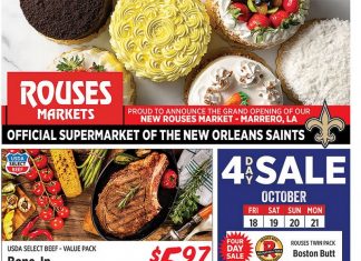 Rouses Weekly Ad Oct 16 – Oct 23, 2019
