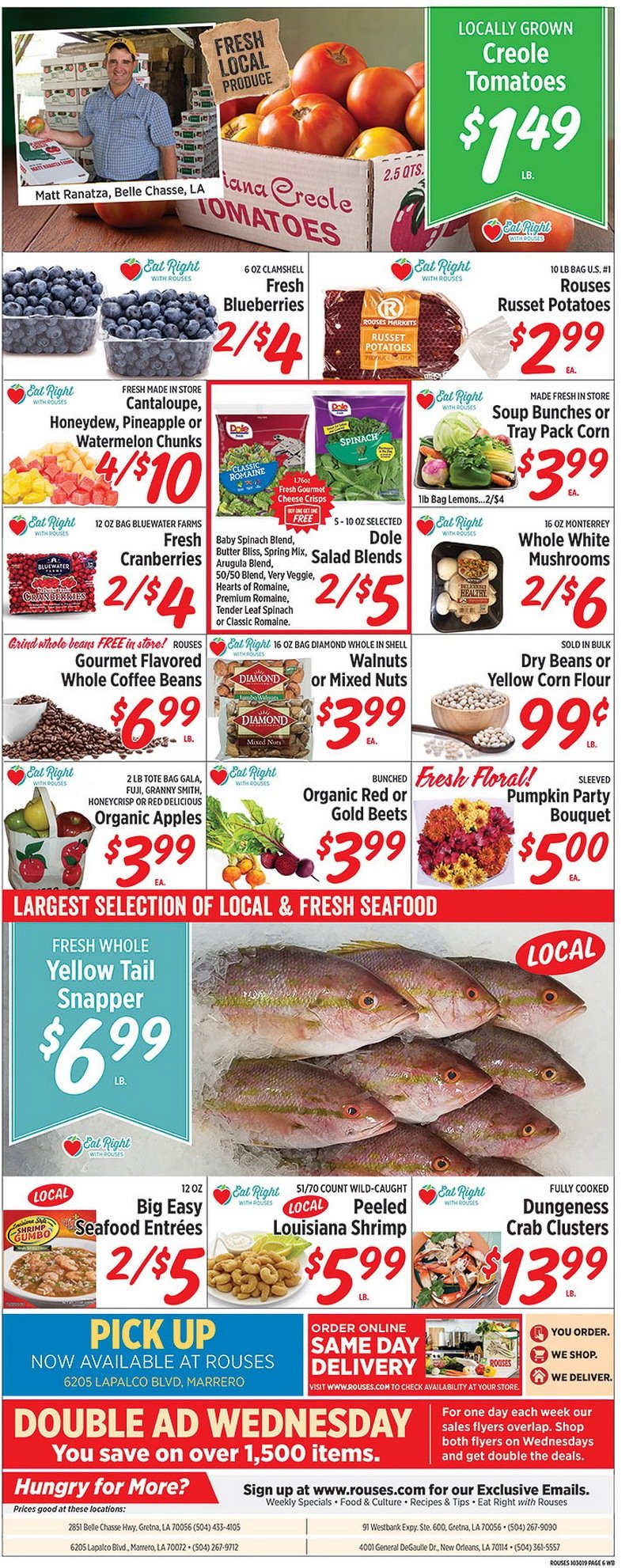 Rouses Weekly Ad Oct 30 – Nov 06, 2019
