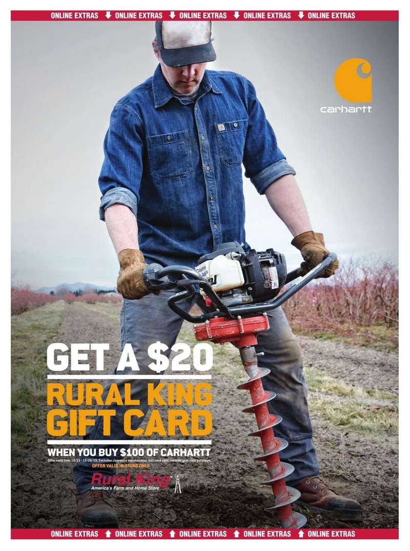 Rural King Weekly Ad Oct 13 Oct 26, 2019