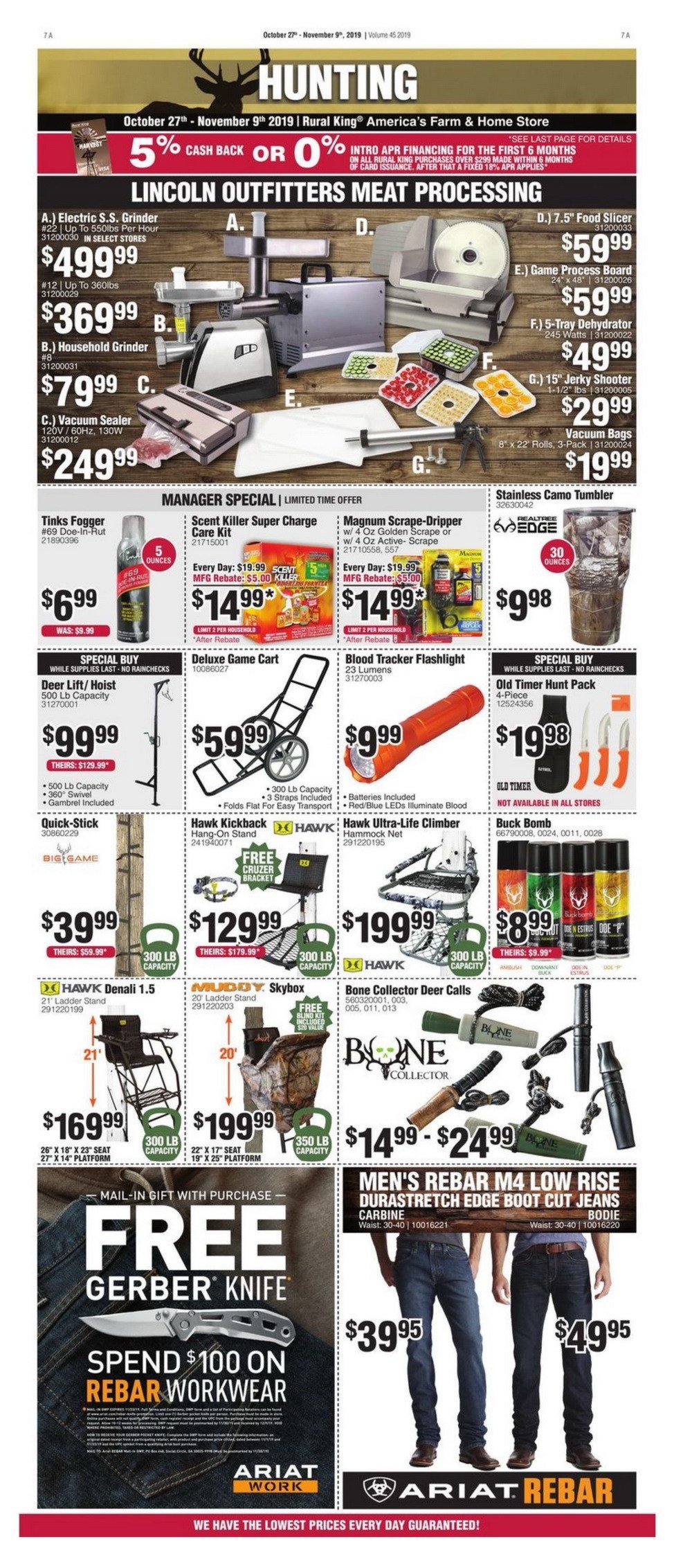 Rural King Weekly Ad Oct 27 Nov 09, 2019