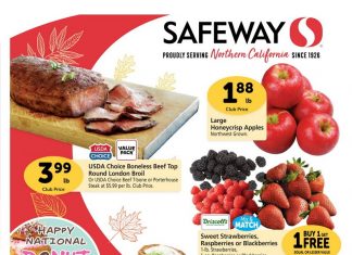 Safeway Weekly Ad Oct 30 –Nov 05, 2019