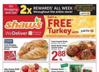 Shaw’s Weekly Ad Oct 25 – Oct 31, 2019