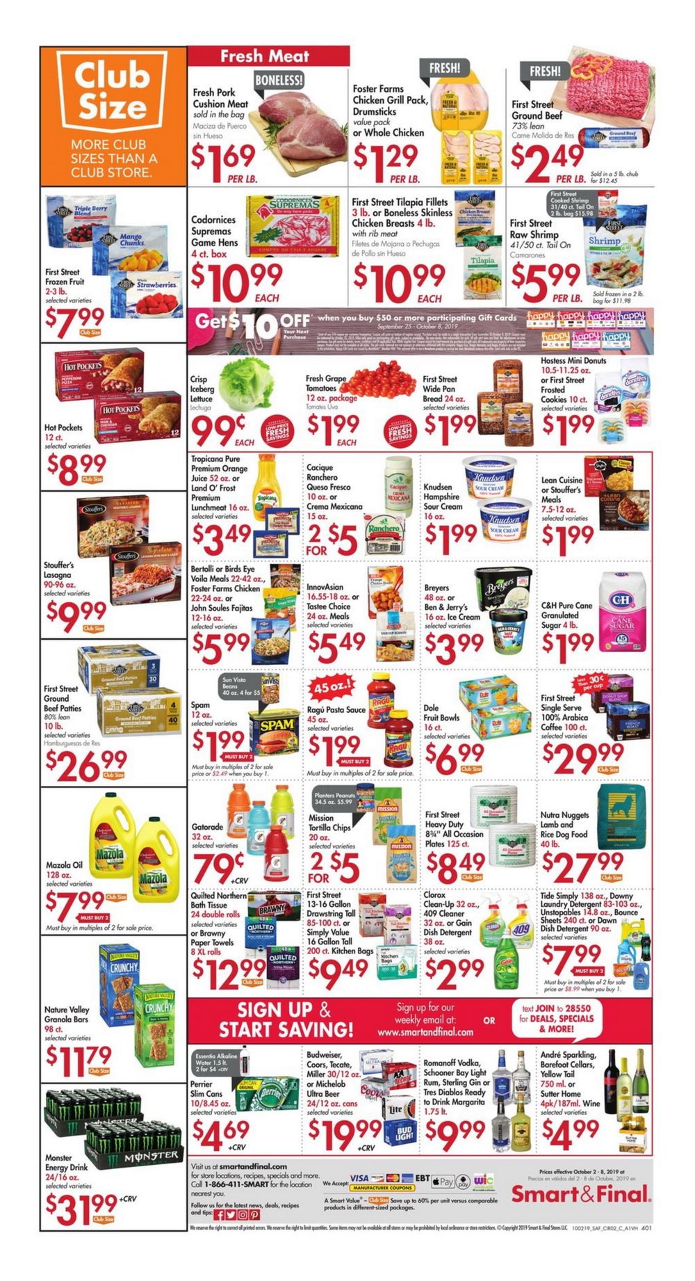 Smart & Final Weekly Ad Oct 2 Oct 8, 2019