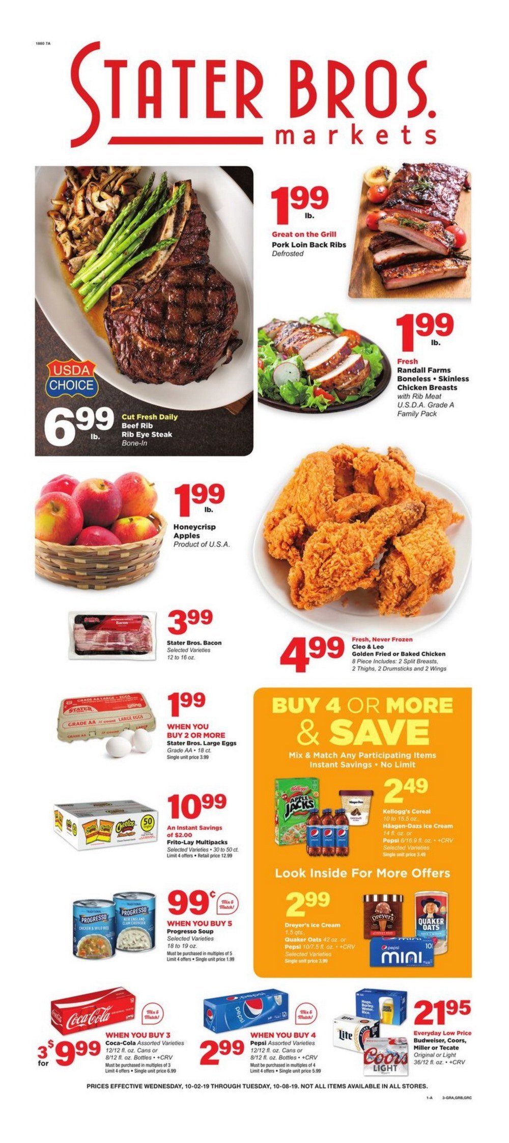 Stater Bros Weekly Ad Oct 2 Oct 8, 2019