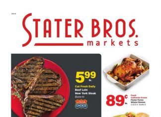Stater Bros Weekly Ad Oct 23 – Oct 29, 2019