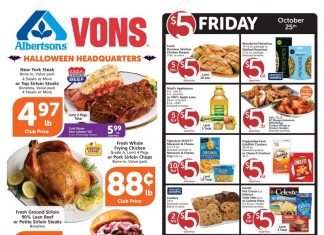 Vons Weekly Ad Oct 23 – Oct 29, 2019