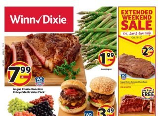 Winn-Dixie Weekly Ad Oct 16 – Oct 22, 2019