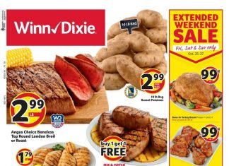 Winn-Dixie Weekly Ad Oct 23 – Oct 29, 2019