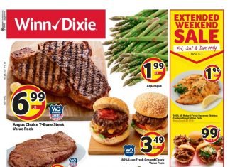 Winn-Dixie Weekly Ad Oct 30 – Nov 05, 2019