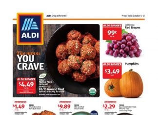 Aldi Weekly Ad Oct 6 – Oct 12, 2019