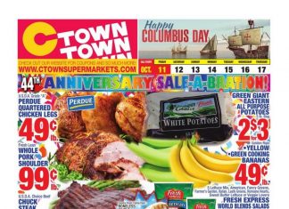 C-Town Weekly Ad Oct 11 – Oct 17, 2019