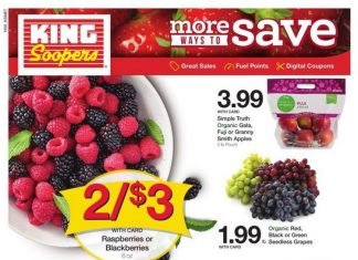 King Soopers Weekly Ad Oct 2 – Oct 8, 2019