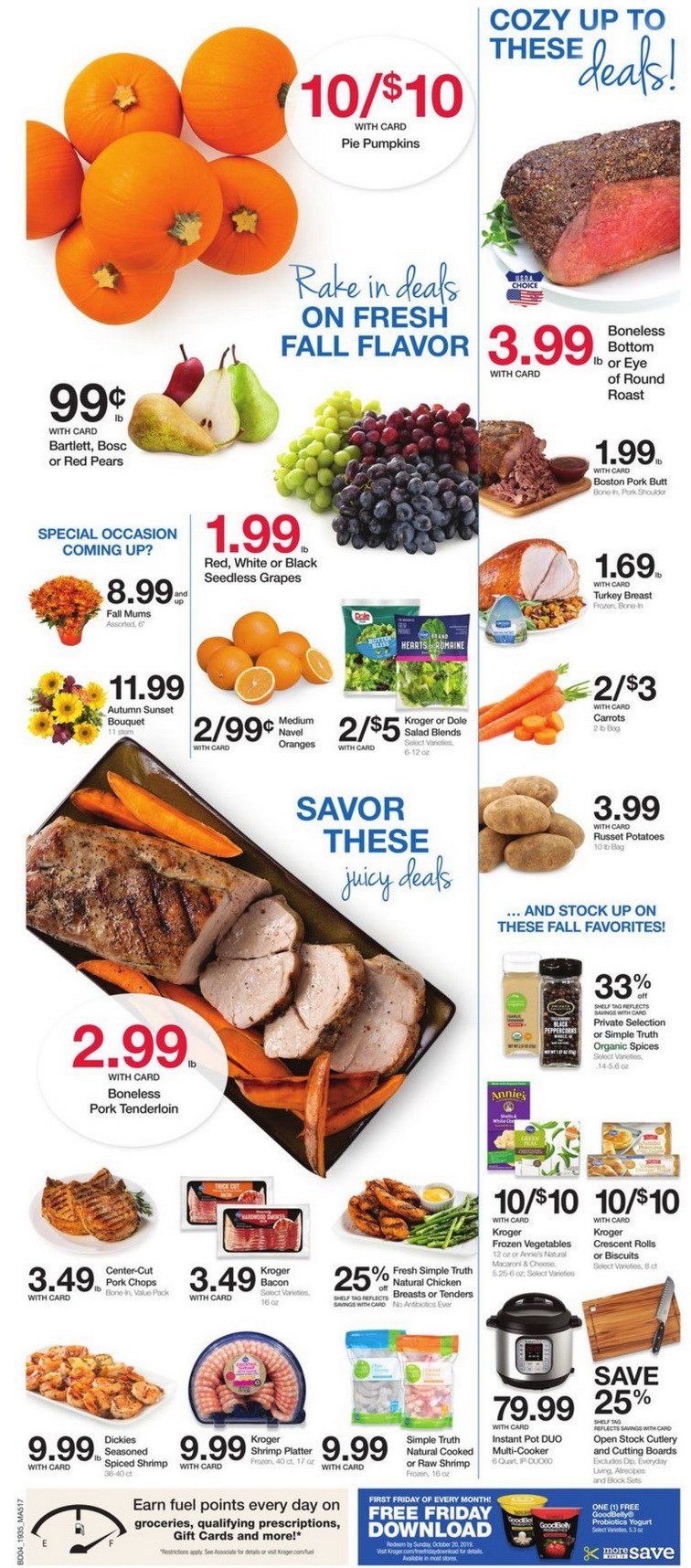 Kroger Weekly Ad Oct 2 – Oct 8, 2019