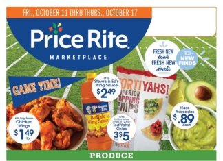Price Rite Weekly Ad Oct 11 – Oct 17, 2019