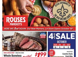 Rouses Weekly Ad Oct 9 – Oct 16, 2019