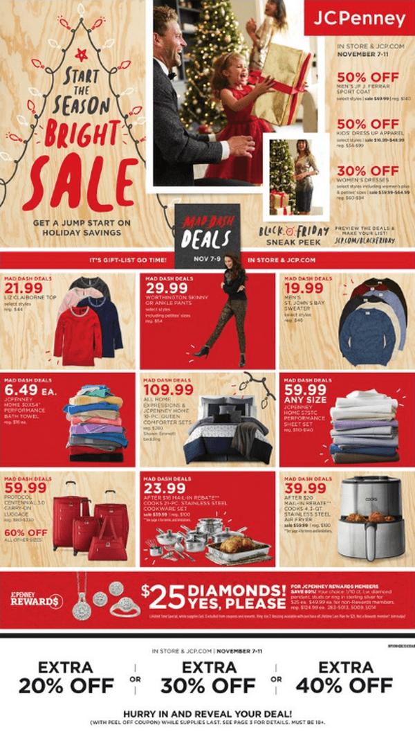 JCPenney Weekly Ad Sale Nov 7 Nov 11, 2019