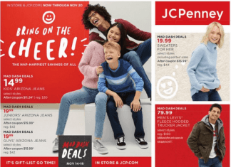 JCPenney Weekly Ad Sale Nov 12 – Nov 16, 2019