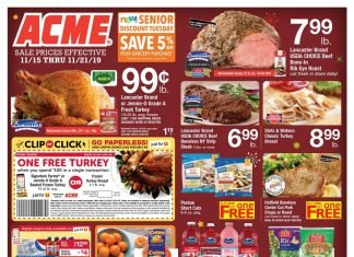 Acme Weekly Ad Nov 15 – Nov 21, 2019