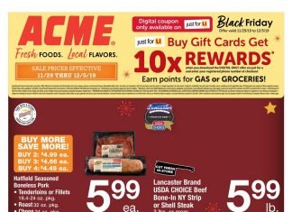 Acme Weekly Ad Nov 29 – Dec 05, 2019