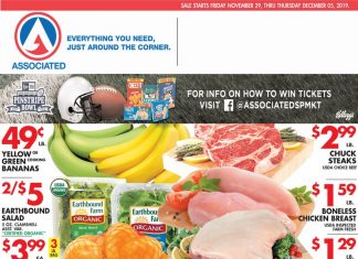 Associated Supermarkets Weekly Ad Nov 29 – Dec 05, 2019