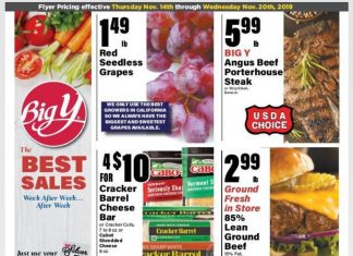 Big Y Weekly Ad Nov 14 – Nov 20, 2019